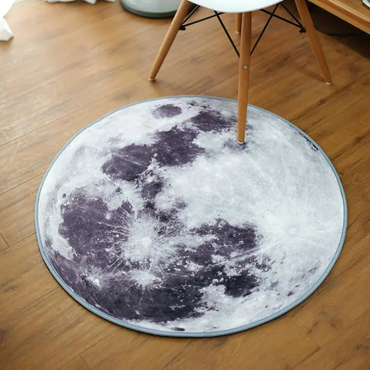 Erde und Mond Rug